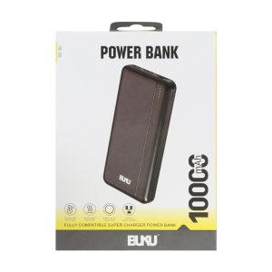 پاوربانک فست شارژ BUKU PB-106 با ظرفیت 10000 میلی‌آمپر | مدل MMS
