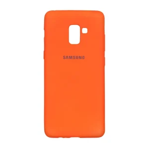 قاب Rock ساده Samsung Galaxy A8 Plus / A730 - نارنجی فانتزی