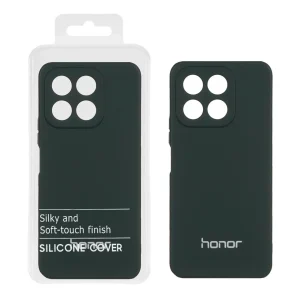 قاب نیو سیلیکون محافظ لنزدار RFF مدل Honor X6b - سبز تیره (پک دار)