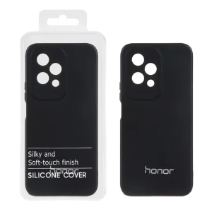 قاب نیو سیلیکون محافظ لنزدار RFF مدل Honor 200 Lite - مشکی (پک دار)