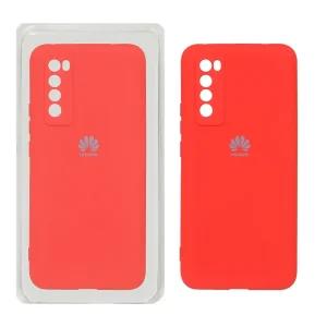 قاب سیلیکونی High Copy مدل AKB - Huawei Nova 7 5G - قرمز (پک دار)