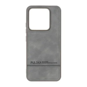 قاب Puloka طرح جیر دوخت دار مدل Xiaomi Mi 14 - خاکستری