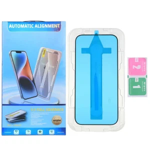 محافظ صفحه نمایش شیشه ای Unipha - Magic Glass Box مدل Apple iPhone 16 / iPhone 15 / iPhone 14 Pro (پک دار)