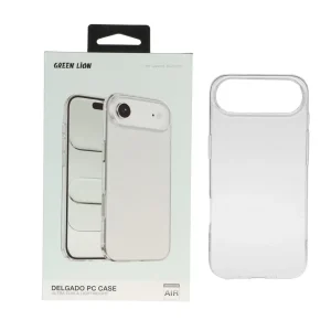 قاب اورجینال Green Lion شفاف Delgado Pc Case مدل Apple iPhone 17 Air (پک دار)