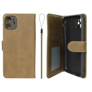 کیف موبایل مگنتی درجه یک داخل خز MNC Plus مدل Apple iPhone 11 – سبز زیتونی