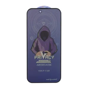 محافظ صفحه نمایش شیشه ای Full Cover Mietubl Anti Static Privacy مدل NTC - Apple iPhone 17 Air