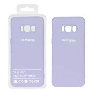 قاب نیو سیلیکون محافظ لنزدار RFF مدل Samsung S8 - یاسی کد 6 (پک دار)